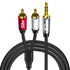 ATC HQ 3.5mm M/ 2 X RCA Cable 5m