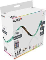 Avide LED Ταινία Blister Αισθητήρας Φωτός Κρεβατιού 12V 1.5m RGB