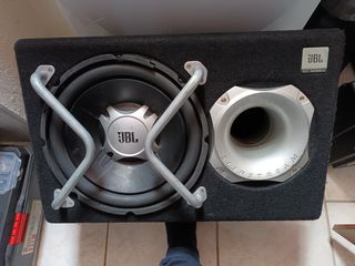 JBL GT5-1204BP Subwoofer Αυτοκινήτου 12" 250W RMS με Κούτα