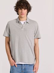 Funky Buddha Ανδρική Μπλούζα Polo FBM009-011-11 Grey