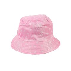 Bucket καπέλο διπλής όψεως Paisley Print Pink  - TDA01-XC-7-PIN
