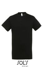 sol's μαύρα μπλουζάκια 100 τεμάχια (small)