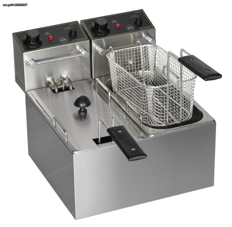 Φριτέζα Ηλεκτρική Διπλή 4+4ltr F40C N&Μ ΜΙΧΑΗΛΙΔΗΣ