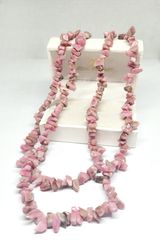 Κολιέ Rhodochrosite Crystal Chip Pink Heart Stone Α9046 ΤΙΜΗ 115 ΕΥΡΩ