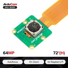 64MPx Autofocus Camera Module for Raspberry Pi - ArduCam B0399