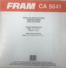 ΦΙΛΤΡΟ ΑΕΡΟΣ BMW E36 (FRAM)-thumb-2