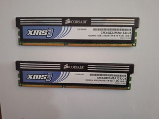 ΜΝΗΜΕΣ Corsair 2 Χ CMX4 GX3 Μ2 Α1333 C8 1333 MHz 4 GB (2 Χ2 GB) DUAL CHANNEL KIT