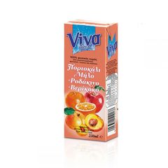 ΧΥΜΟΣ VIVA 4 ΦΡΟΥΤΑ 250ml