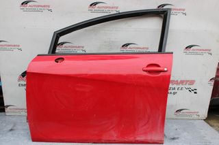 Πόρτα  Εμπρός Αριστερή Κόκκινο SEAT LEON (2005-2013)     4π