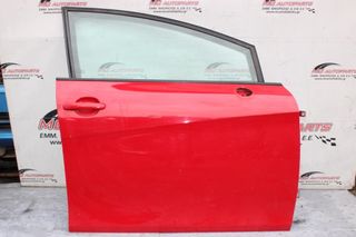 Πόρτα  Εμπρός Δεξιά Κόκκινο SEAT LEON (2005-2013)     4π