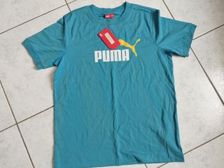 Μπλουζάκι Puma χρώμα Σιελ Νο Μ