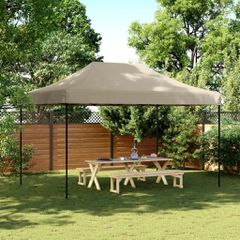 Τέντα Εκδηλώσεων Πτυσσόμενη Pop-Up Taupe 440x292x315 εκ. 4004962