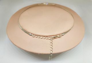 Επάργυρο κολιέ με πέτρες ζιργκόν (Μ) Α9016 ΤΙΜΗ 30 ΕΥΡΩ-thumb-3