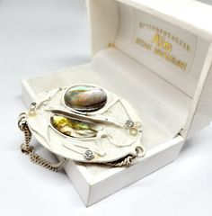 Υπέροχη χειροποίητη Vintage καρφίτσα με Mother of Pearl A9516 ΤΙΜΗ 55 ΕΥΡΩ