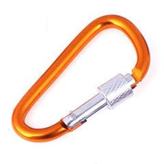 ΜΠΡΕΛΟΚ CARABINER 7,2cm ΜΕ ΑΣΦΑΛΕΙΑ ΧΡΥΣΟ