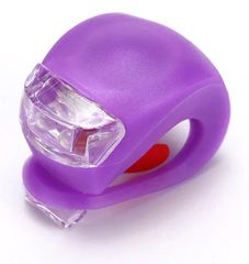 ΦΩΣ ΠΟΔΗΛΑΤΟΥ ΒΑΤΡΑΧΑΚΙ ΜΕ 2 LED ΜΩΒ