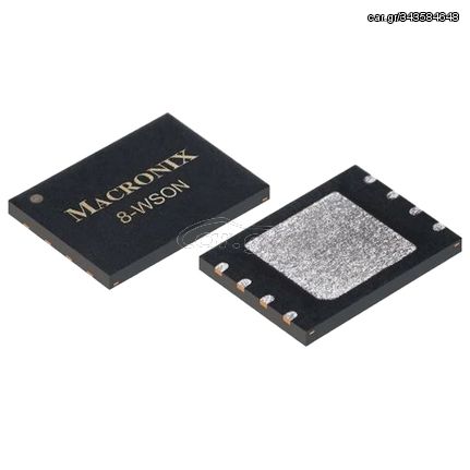 Flash NOR Memory IC 256Mbit SPI - Quad I/O DTR 120 MHz 8-WSON (8x6) MX25L25673GZ4I-08G MX25L25673GZ41-08G MX25L25673 QFN-8 - Ολοκληρωμένο τσιπ φορητού υπολογιστή ( Κωδ.1-CHIP1241 )