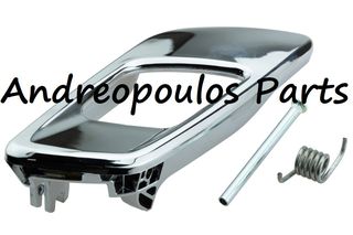 ΕΣΩΤΕΡΙΚΗ ΛΑΒΗ ΑΝΟΙΓΜΑΤΟΣ MAZDA BT50 12-21,FORD RANGER 12-21 Εμπρος Οπισθιο Δεξι Χρωμιο