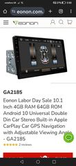 ΟΘΟΝΗ ΕΟΝΟΝ GA2185 UNIVERSAL 10.1 INCH DUBLE DIN-thumb-11