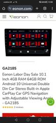 ΟΘΟΝΗ ΕΟΝΟΝ GA2185 UNIVERSAL 10.1 INCH DUBLE DIN-thumb-18