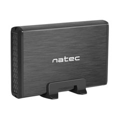 NATEC NKZ-0448 RHINO 3.5'' USB 3.0 SATA ENCLOSURE SLIM ALUMINIUM BLACK