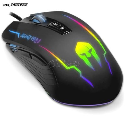 NOD IRON FIRE WIRED RGB GAMING MOUSE