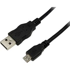 LOGILINK CU0058 USB 2.0 CONNECTION CABLE AM TO MICRO BM 1M BLACK