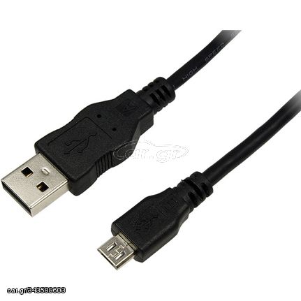 LOGILINK CU0058 USB 2.0 CONNECTION CABLE AM TO MICRO BM 1M BLACK