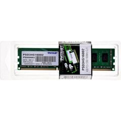 RAM PATRIOT DIMM 4GB DDR3-1600 SIGNATURE LINE PSD34G16002