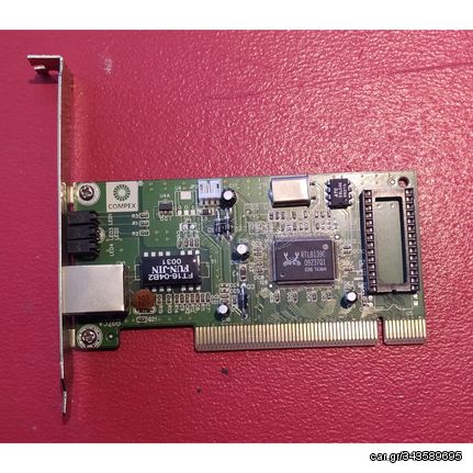 Used Compex RTL8139 100Mbps Ethernet Card