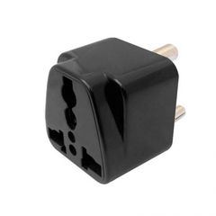 ANDOWL AΝΤΑΠΤΟΡΑΣ 3-PIN AU / US / UK / EU PLUG ADAPTER BLACK 603-T