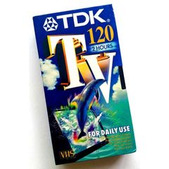 TDK TV E120 Video Cassette