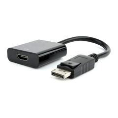 CABLEXPERT AB-DPM-HDMIF-002 DISPLAYPORT TO HDMI ADAPTER CABLE BLACK BLISTER
