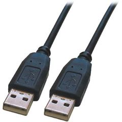 USB2 A EXTENSION CABLE MALE/MALE 1M