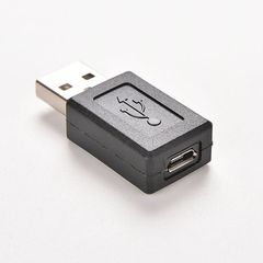 USB A Male to Micro USB Female Adapter