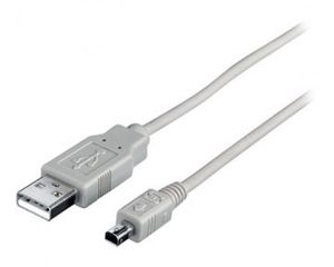 USB 2.0 Cable A / Mini 4P 1.8m M/M