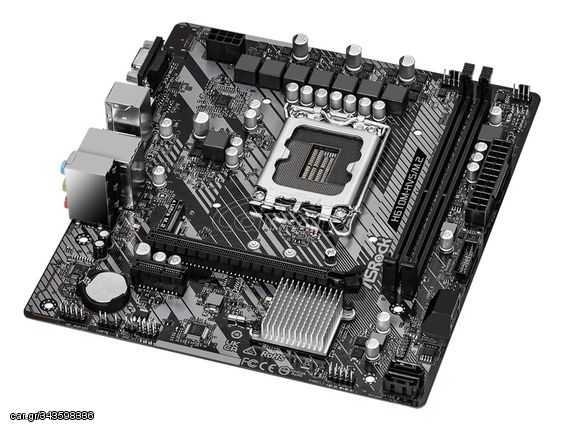 ASROCK μητρική H610M-HVS/M.2 R2.0, 2x DDR4, s1700, USB 3.2 Gen1, mATX