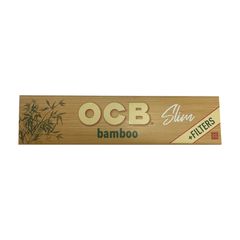 ΤΣΙΓΑΡΟΧΑΡΤΟ OCB BAMBOO KING SIZE SLIM + ΤΖΙΒΑΝΕΣ