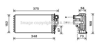 Ψυγείο Καλοριφέρ PEUGEOT 3008 MPV / ΠΟΛΥΜΟΡΦΙΚΑ / 5dr 2013 - 2015 ( F/L ) 1.2  ( HNY (EB2DTS)  ) (131 hp ) Βενζίνη #625106500