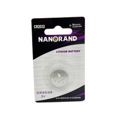 ΜΠΑΤΑΡΙΑ ΛΙΘΙΟΥ 3V CR2032 NANORAND 11812