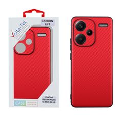 VOLTE-TEL ΘΗΚΗ XIAOMI REDMI NOTE 13 PRO PLUS 5G 6.67" CARBON LIFT FULL CAMERA PROTECTION RED