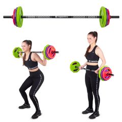 Σετ Μπάρα και Δίσκοι Pump 19kg Insportline Pumpino