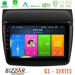 Bizzar CS Series 4Core Android13 2+32GB Mitsubishi L200 Navigation Multimedia Tablet 9"