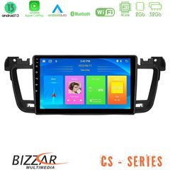 Bizzar CS Series 4Core Android13 2+32GB Peugeot 508 2010-2018 Navigation Multimedia Tablet 9"