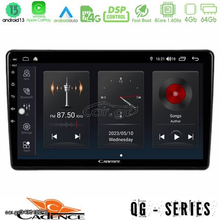 Cadence QG Series 8Core Android13 4+64GB Peugeot Partner / Citroën Berlingo 2008-2018 Navigation Multimedia Tablet 9"