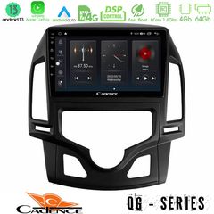 Cadence QG Series 8Core Android13 4+64GB Hyundai i30 2007-2012 Auto A/C Navigation Multimedia Tablet 9"