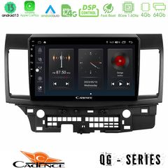 Cadence QG Series 8Core Android13 4+64GB Mitsubishi Lancer 2008 – 2015 Navigation Multimedia Tablet 10"