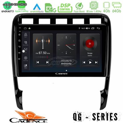 Cadence QG Series 8Core Android13 4+64GB Porsche Cayenne 2003-2010 Navigation Multimedia Tablet 9"