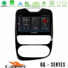 Cadence QG Series 8Core Android13 4+64GB Renault Clio 2016-2019 Navigation Multimedia Tablet 10"