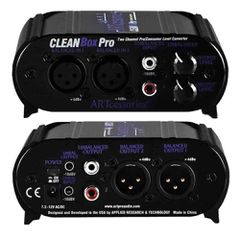 ART CLEANBOX PRO Dual Channel Level Converter Active - ART